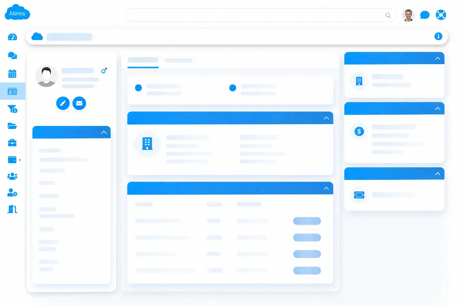 CRM — Contacts List